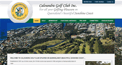 Desktop Screenshot of caloundragolfclub.com